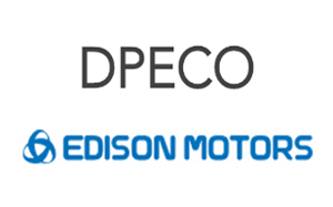 DPECO, EDISON MOTORS 로고
